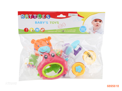 BABY RATTLE 4PCS