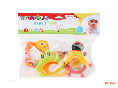 BABY RATTLE 4PCS