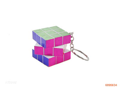 3.5CM MAGIC CUBE KEYCHAIN