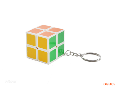 3.5CM MAGIC CUBE KEYCHAIN