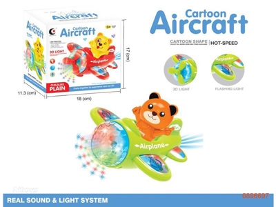 B/O PLANE,W/LIGHT/MUSIC,W/O 3*AA BATTERIES,3COLOUR