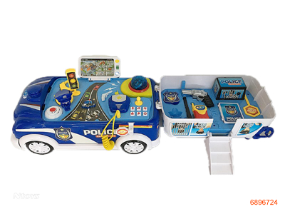 B/O POLICE CAR,W/O 4*AA BATTERIES,2COLOUR