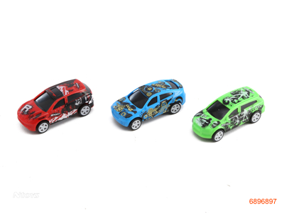 P/B CAR 3PCS 3ASTD 3COLOUR