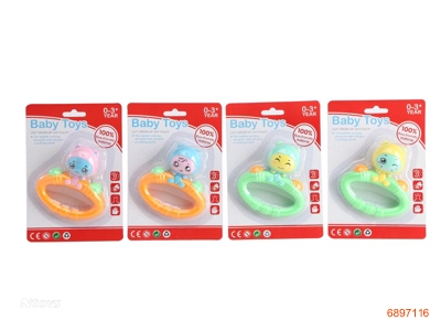 BABY RATTLE 4ASTD 4COLOUR