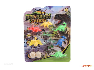 DINOSAUR SET 4COLOUR