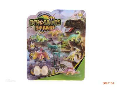 DINOSAUR SET 9PCS