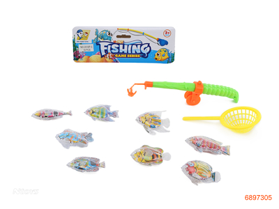 MAGNETIC FISHING SET 10PCS