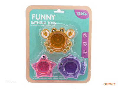 BATH TOYS 3PCS