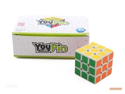 5.5CM MAGIC CUBE,6PCS/DISPLAY BOX