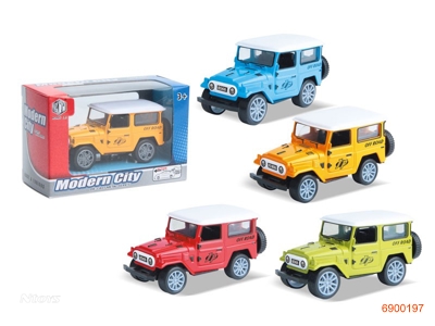 PULL BACK DIE-CAST JEEP