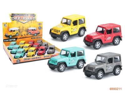 PULL BACK DIE-CAST JEEP
