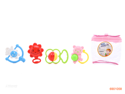 BABY RATTLE 4PCS