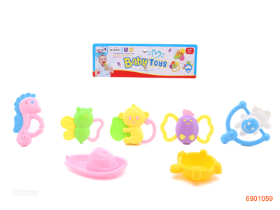 BABY RATTLE 7PCS