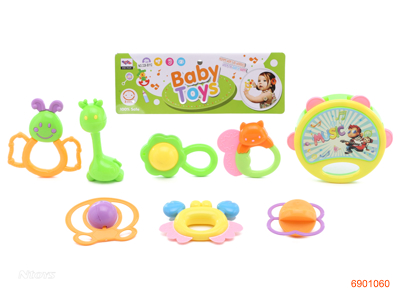 BABY RATTLE 8PCS