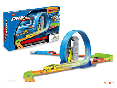 ELASTIC TRAIN TRACK W/1*CAR