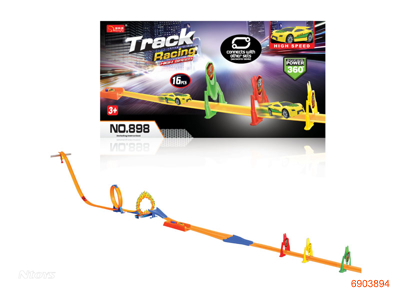 ELASTIC TRAIN TRACK W/1*CAR