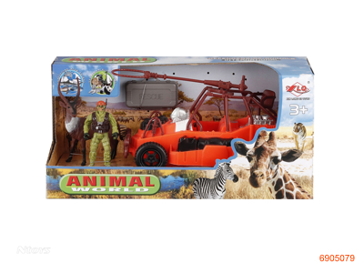 RESCUE WILD ANIMAL SET