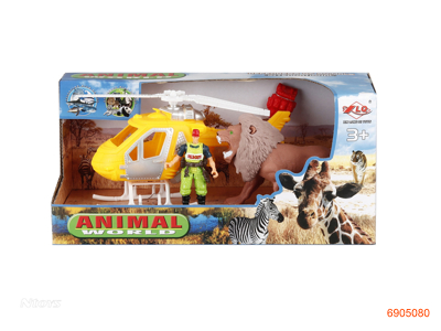 RESCUE WILD ANIMAL SET