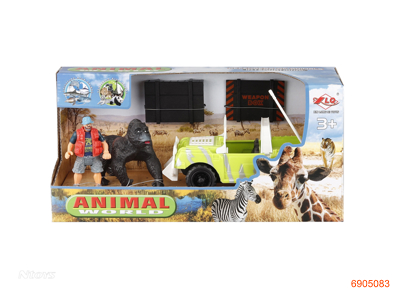 RESCUE WILD ANIMAL SET