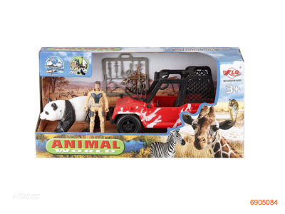 RESCUE WILD ANIMAL SET