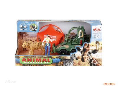 RESCUE WILD ANIMAL SET