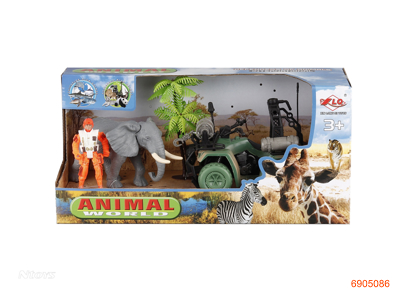 RESCUE WILD ANIMAL SET