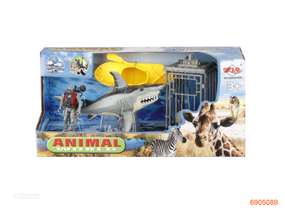 RESCUE MARINE ANIMAL SET