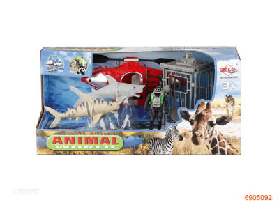 RESCUE MARINE ANIMAL SET