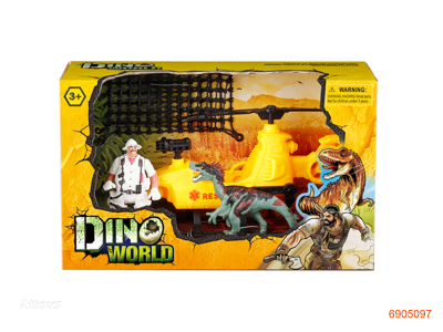 RESCUE DINOSAUR SET