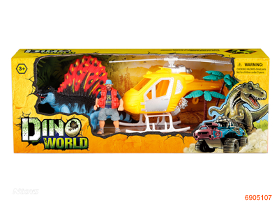 RESCUE DINOSAUR SET