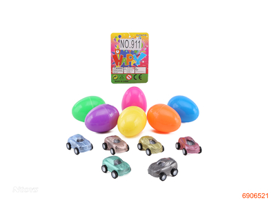 P/B CAR 6PCS 6ASTD 6COLOUR