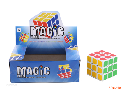 5.5CM MAGIC CUBE 6PCS/DISPLAY BOX