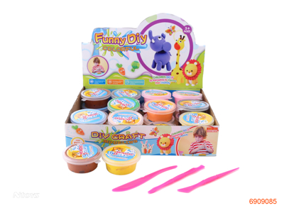 PLASTICINE 24PCS/DISPLAY BOX