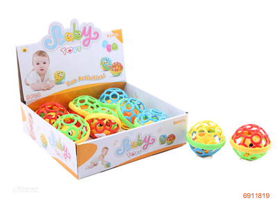 BABY RATTLE 9PCS/DISPLAY BOX