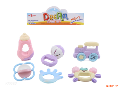 BABY RATTLE 6PCS