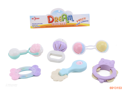 BABY RATTLE 6PCS