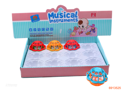 BABY RATTLE 12PCS/DISPLAY BOX