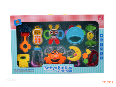 BABY RATTLE 9PCS