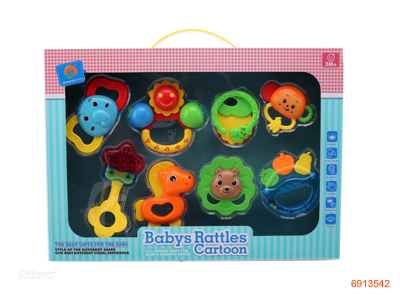 BABY RATTLE 8PCS