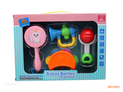 BABY RATTLE 4PCS