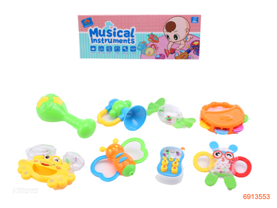 BABY RATTLE 8PCS