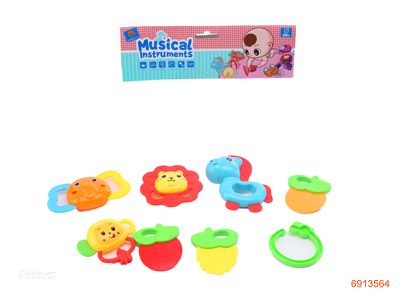 BABY RATTLE 8PCS