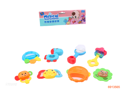 BABY RATTLE 8PCS