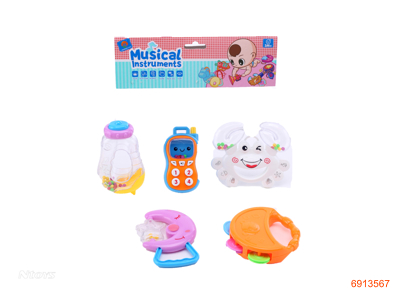 BABY RATTLE 5PCS