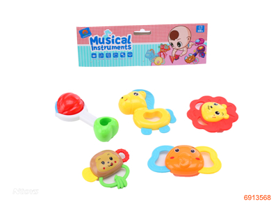 BABY RATTLE 5PCS