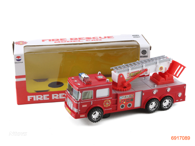 B/O FIRE FIGHTING TRUCK W/O 3*AA BATTERIES