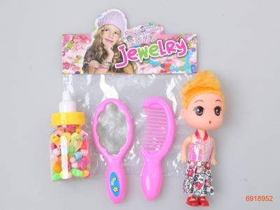 BEAUTY SET W/DOLL