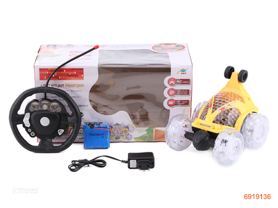 4CHANNELS R/C CAR W/LIGHT/MUSIC/4.8V BATTERIES IN CAR/CHARGER,W/O 2*AA BATTERIES IN CONTROLLER