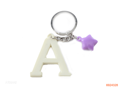 KEYCHAIN SET-LETTER A