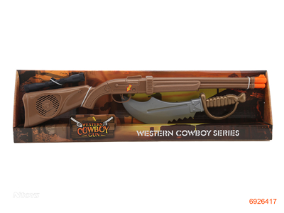 B/O COWBOY SET W/3AG13 BATTERIES